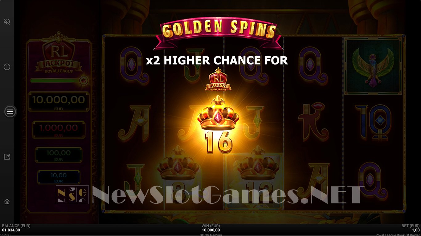 Book of Raider Royal League Slot Slot Image in Demo - pic. 5