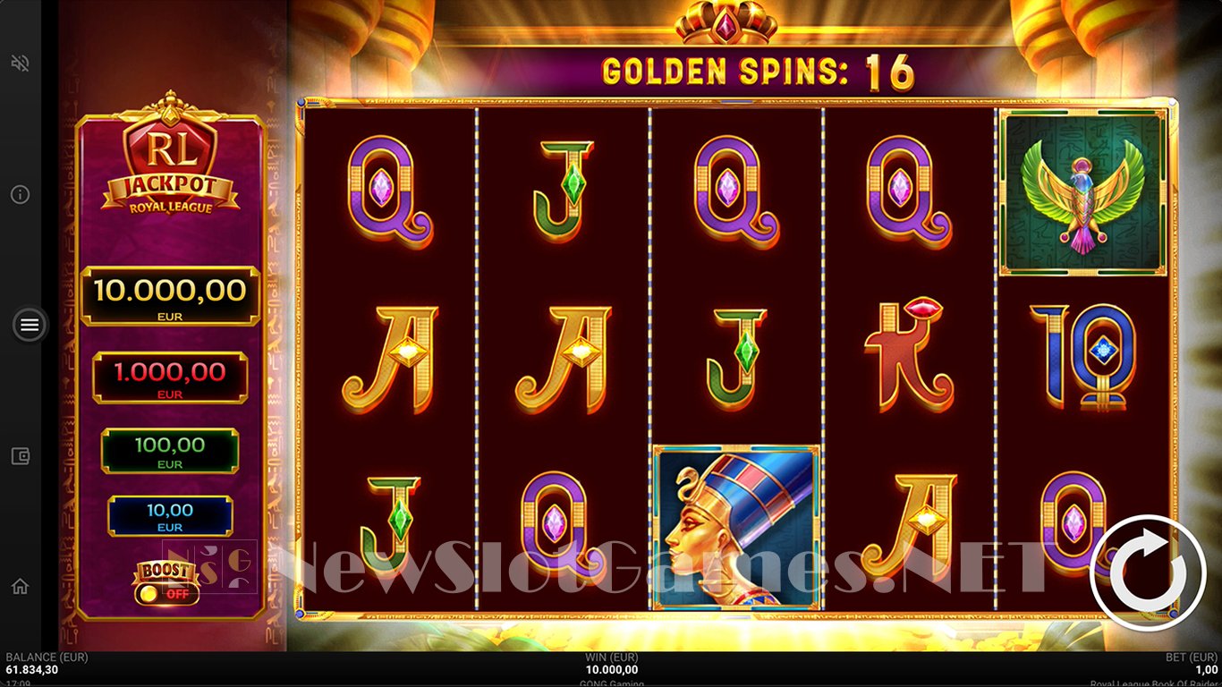 Book of Raider Royal League Slot Slot Image in Demo - pic. 6