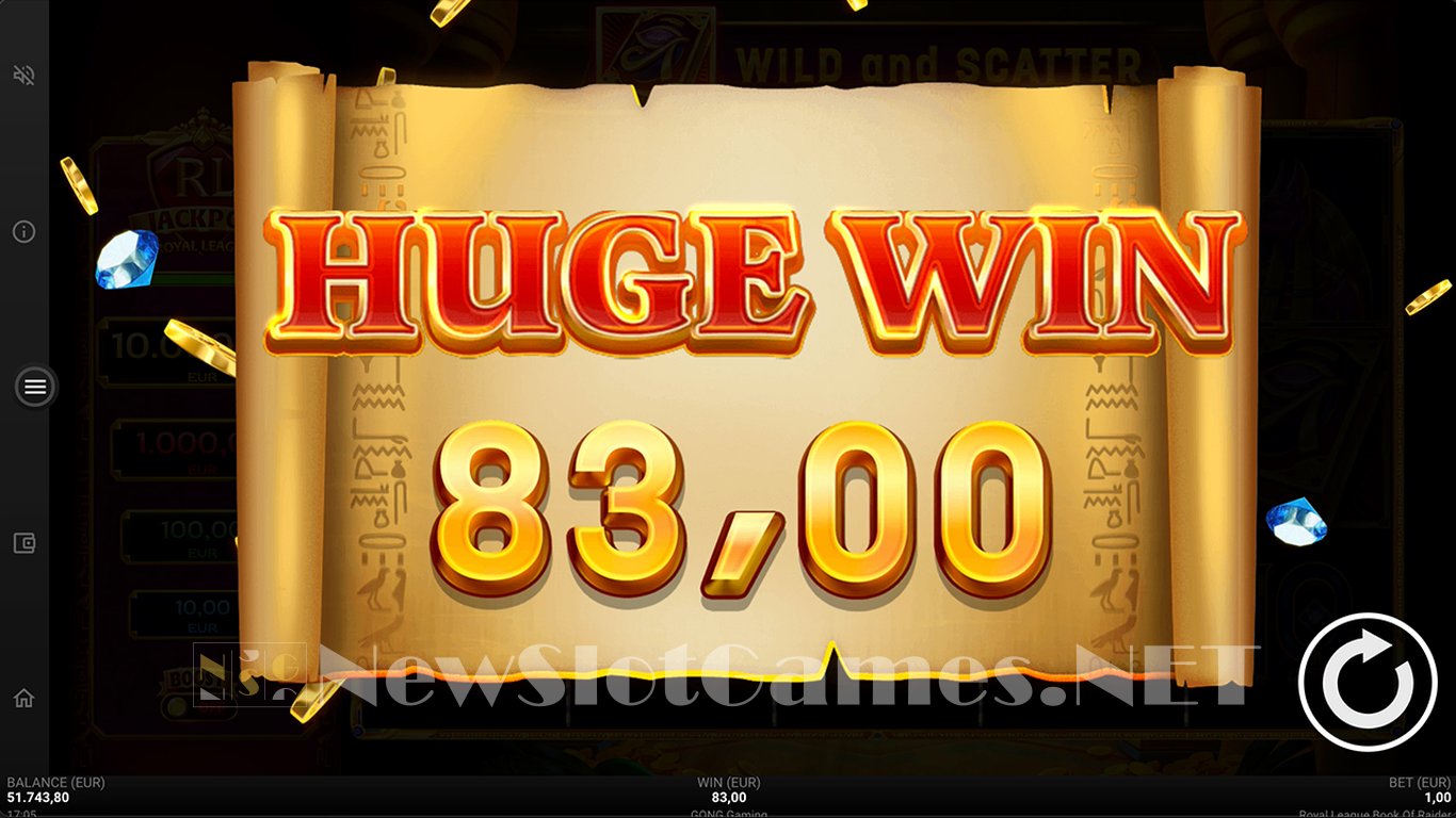 Book of Raider Royal League Slot Slot Image in Demo - pic. 7