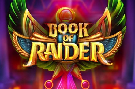 Book of Raider Royal League Slot Logo