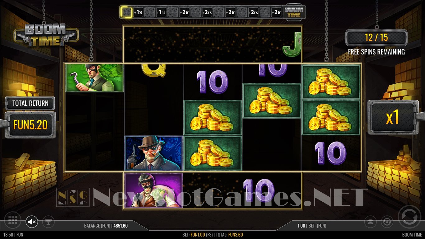 Boom Time Slot Slot Image in Demo - pic. 10