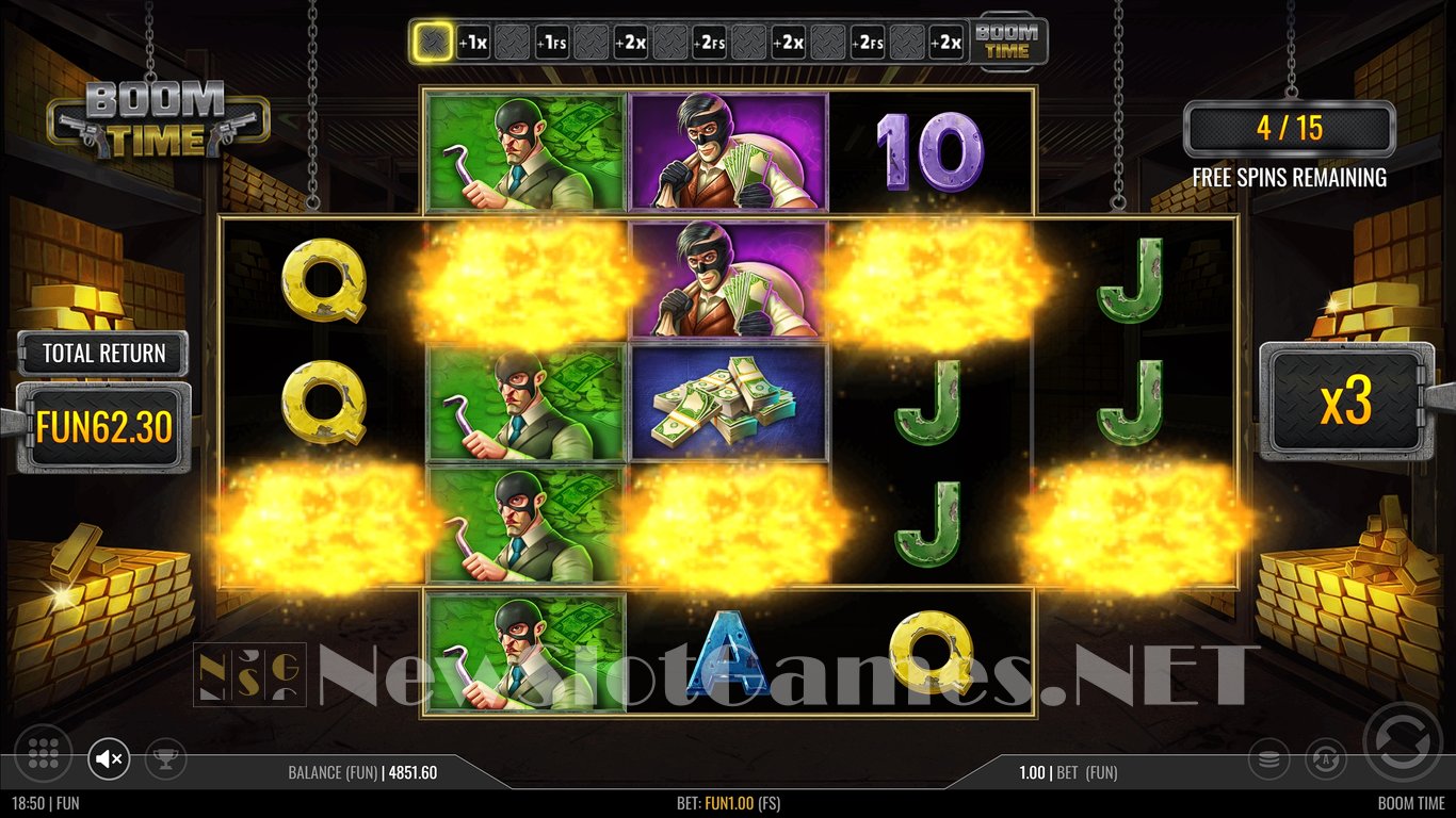 Boom Time Slot Slot Image in Demo - pic. 11