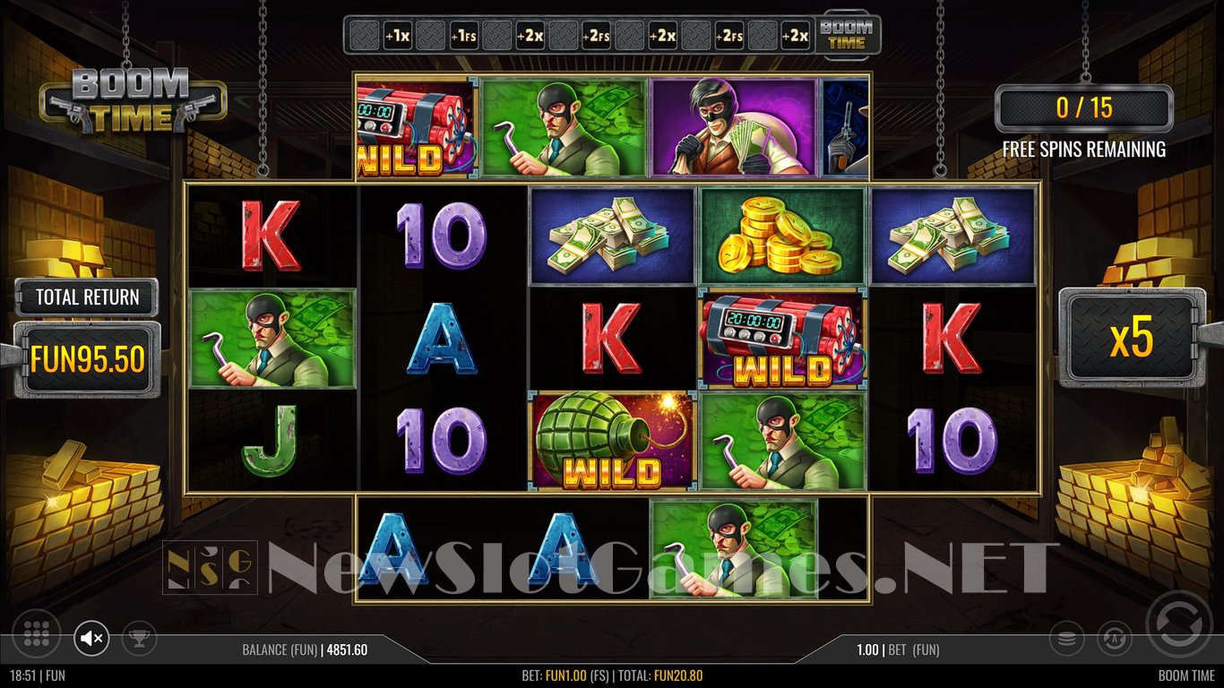 Boom Time Slot Slot Image in Demo - pic. 12
