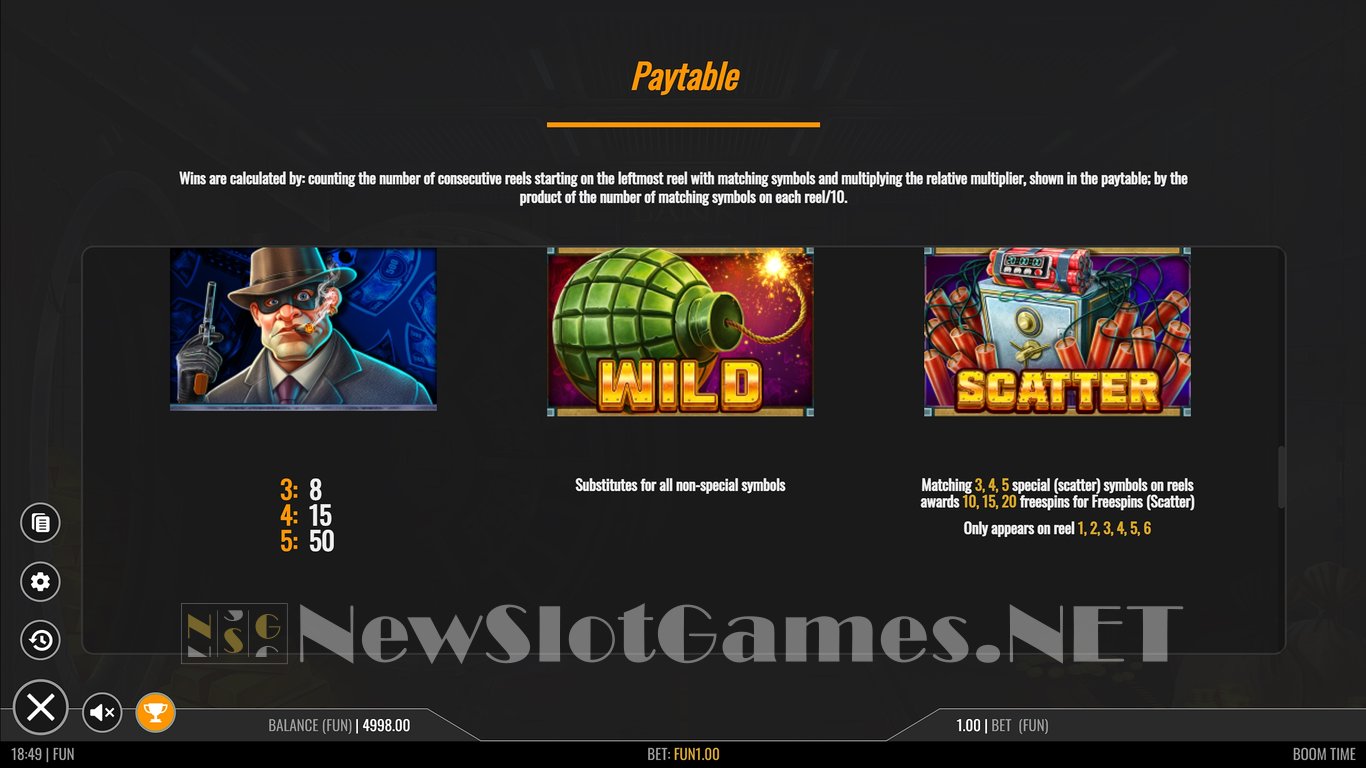 Boom Time Slot Slot Image in Demo - pic. 7