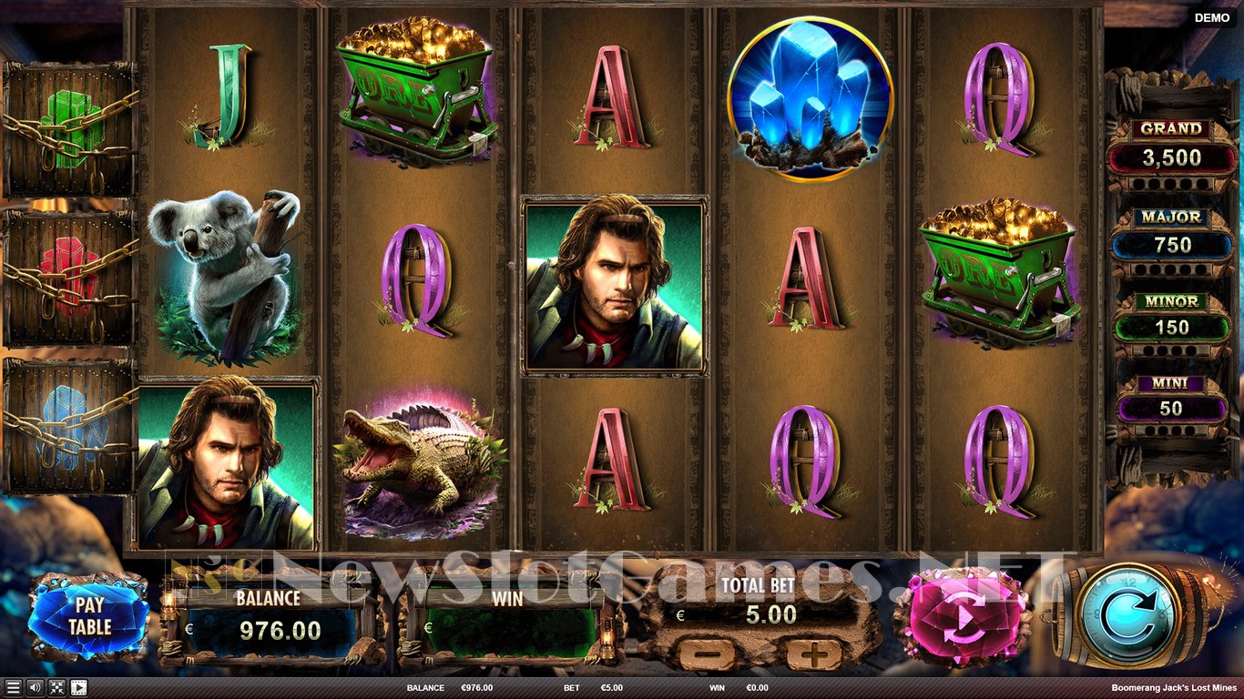 Boomerang Jacks Lost Mines Slot Slot Image in Demo - pic. 11