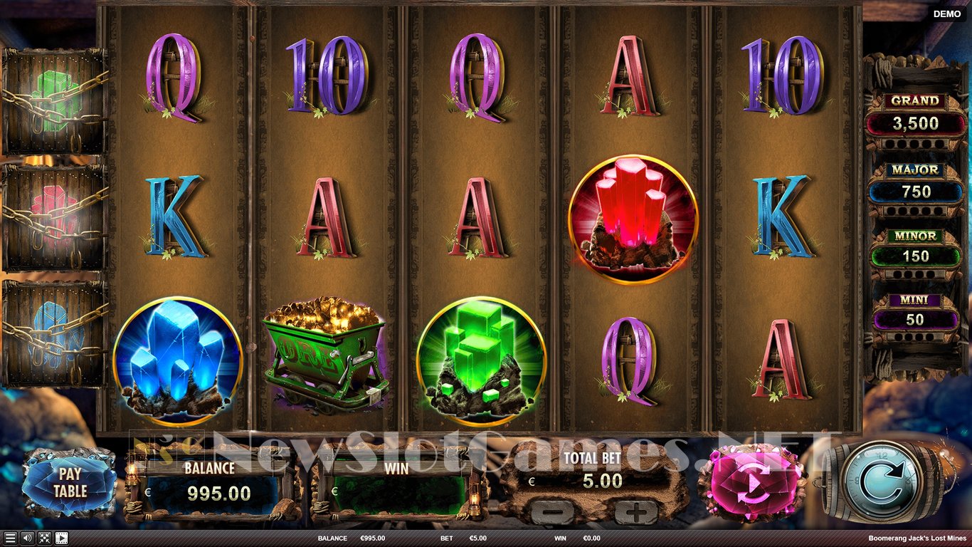 Boomerang Jacks Lost Mines Slot Slot Image in Demo - pic. 3