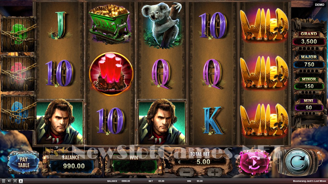 Boomerang Jacks Lost Mines Slot Slot Image in Demo - pic. 4