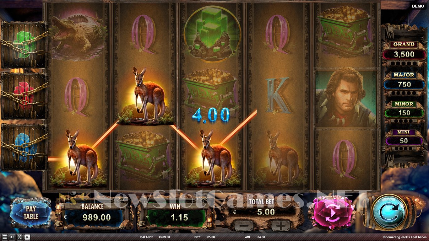 Boomerang Jacks Lost Mines Slot Slot Image in Demo - pic. 5