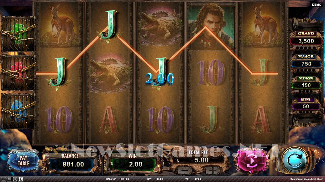 Boomerang Jacks Lost Mines Slot Slot Image in Demo - pic. 6