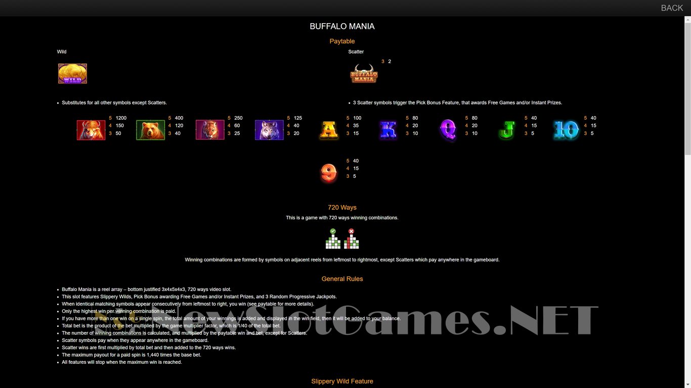 Buffalo Mania Slot Slot Image in Demo - pic. 4