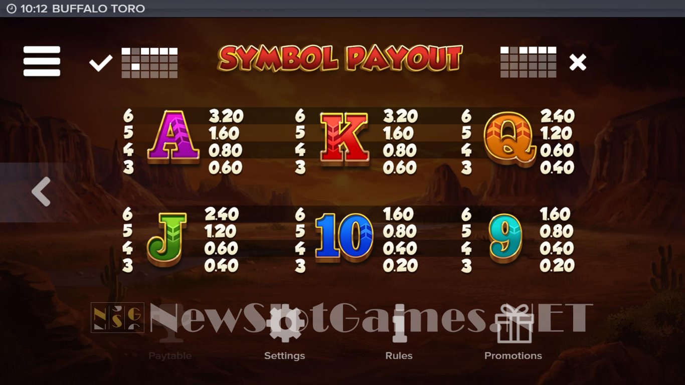 Buffalo Toro Slot Slot Image in Demo - pic. 10