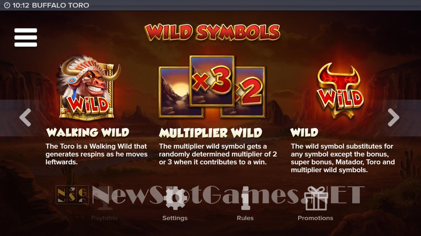 Buffalo Toro Slot Slot Image in Demo - pic. 5