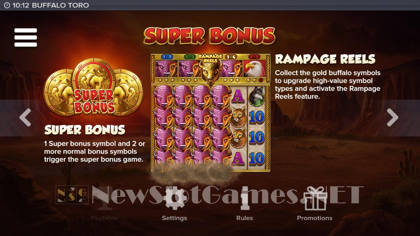 Buffalo Toro Slot Slot Image in Demo - pic. 8