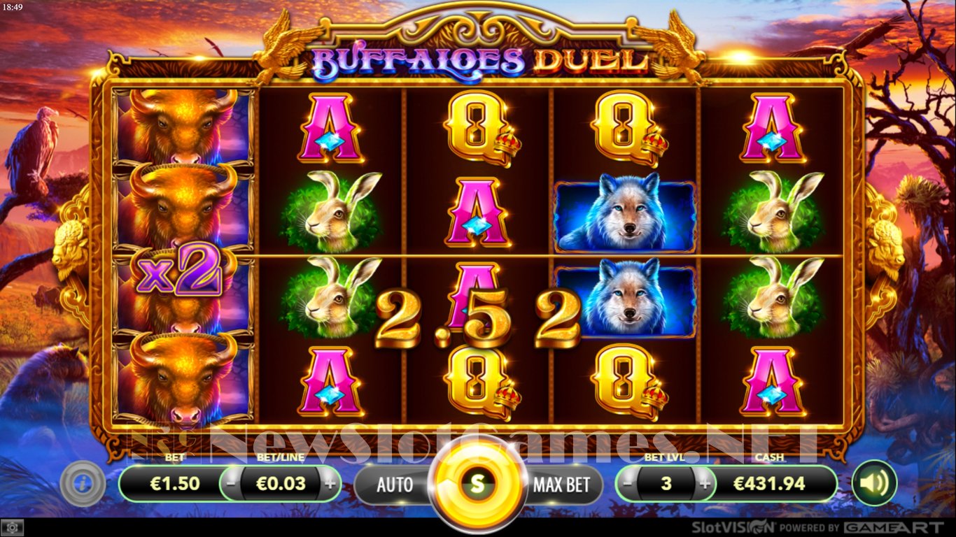 Buffaloes Duel Slot Slot Image in Demo - pic. 13