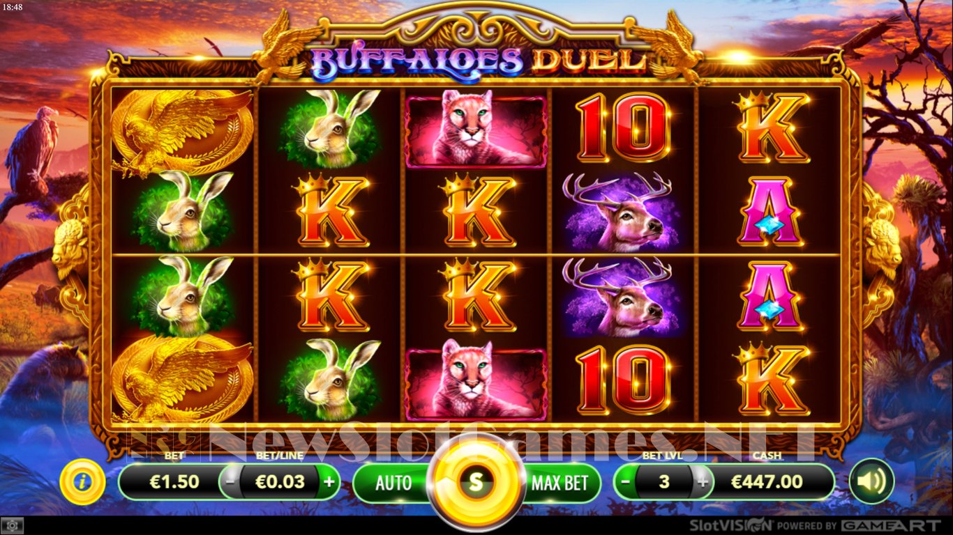 Buffaloes Duel Slot Slot Image in Demo - pic. 2