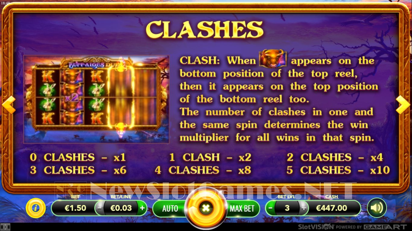 Buffaloes Duel Slot Slot Image in Demo - pic. 6