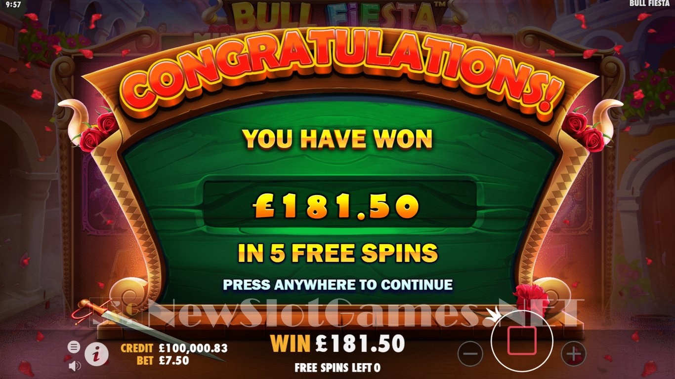 Bull Fiesta Slot Slot Image in Demo - pic. 10