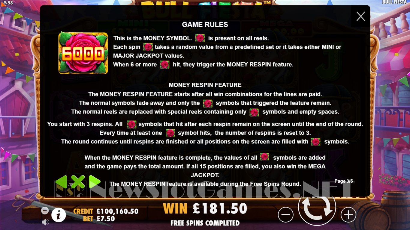 Bull Fiesta Slot Slot Image in Demo - pic. 14