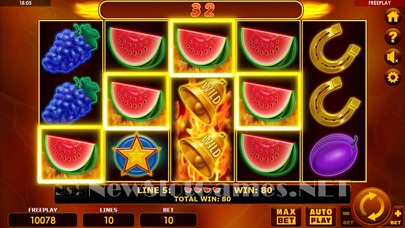 Burning Bells 10 Slot Slot Image in Demo - pic. 6