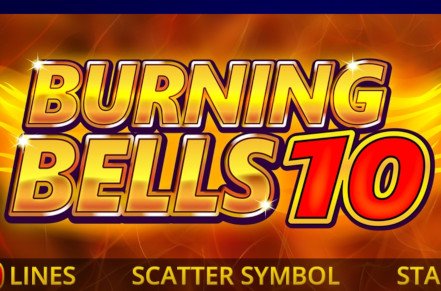 Burning Bells 10 Slot Logo