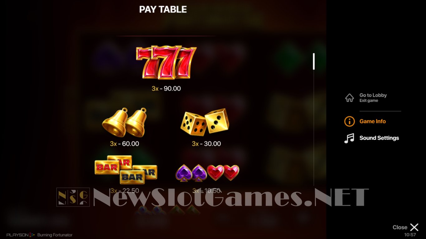 Burning Fortunator Slot Slot Image in Demo - pic. 6
