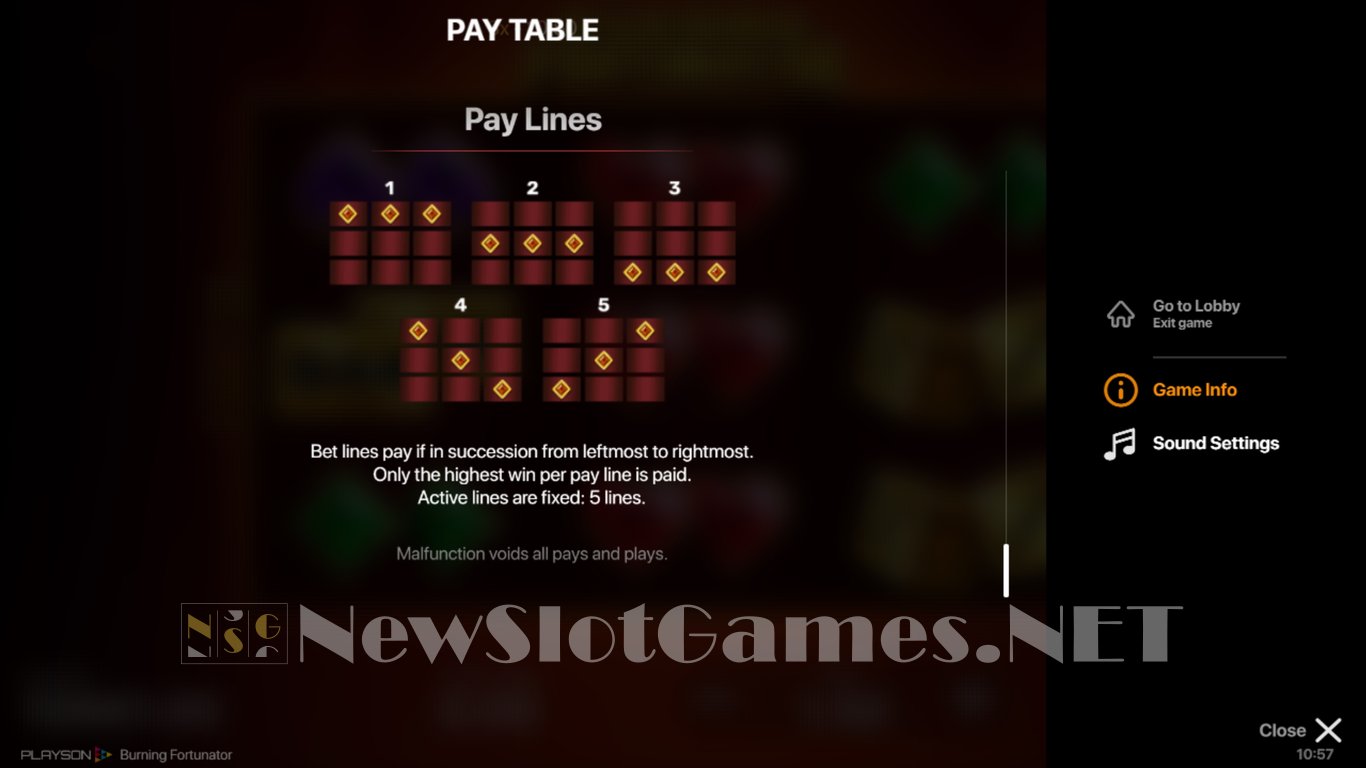 Burning Fortunator Slot Slot Image in Demo - pic. 7