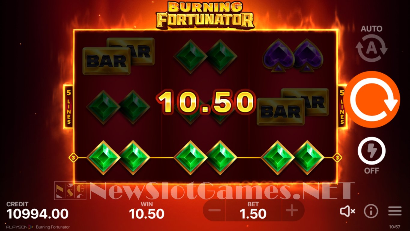 Burning Fortunator Slot Slot Image in Demo - pic. 9