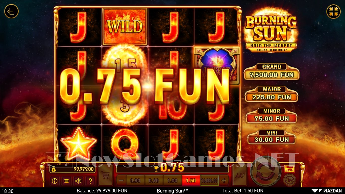 Burning Sun™ Slot Slot Image in Demo - pic. 11