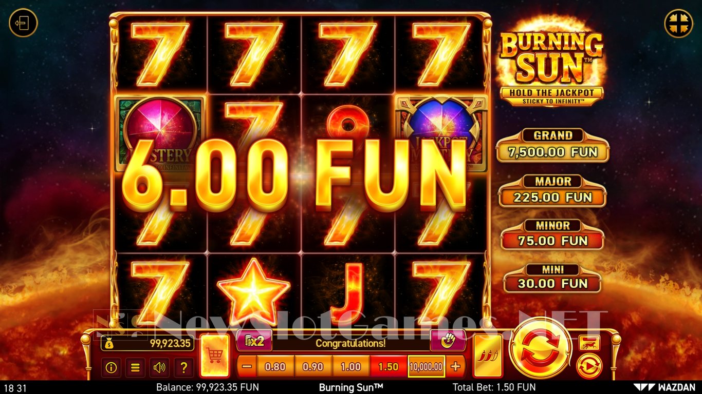Burning Sun™ Slot Slot Image in Demo - pic. 13