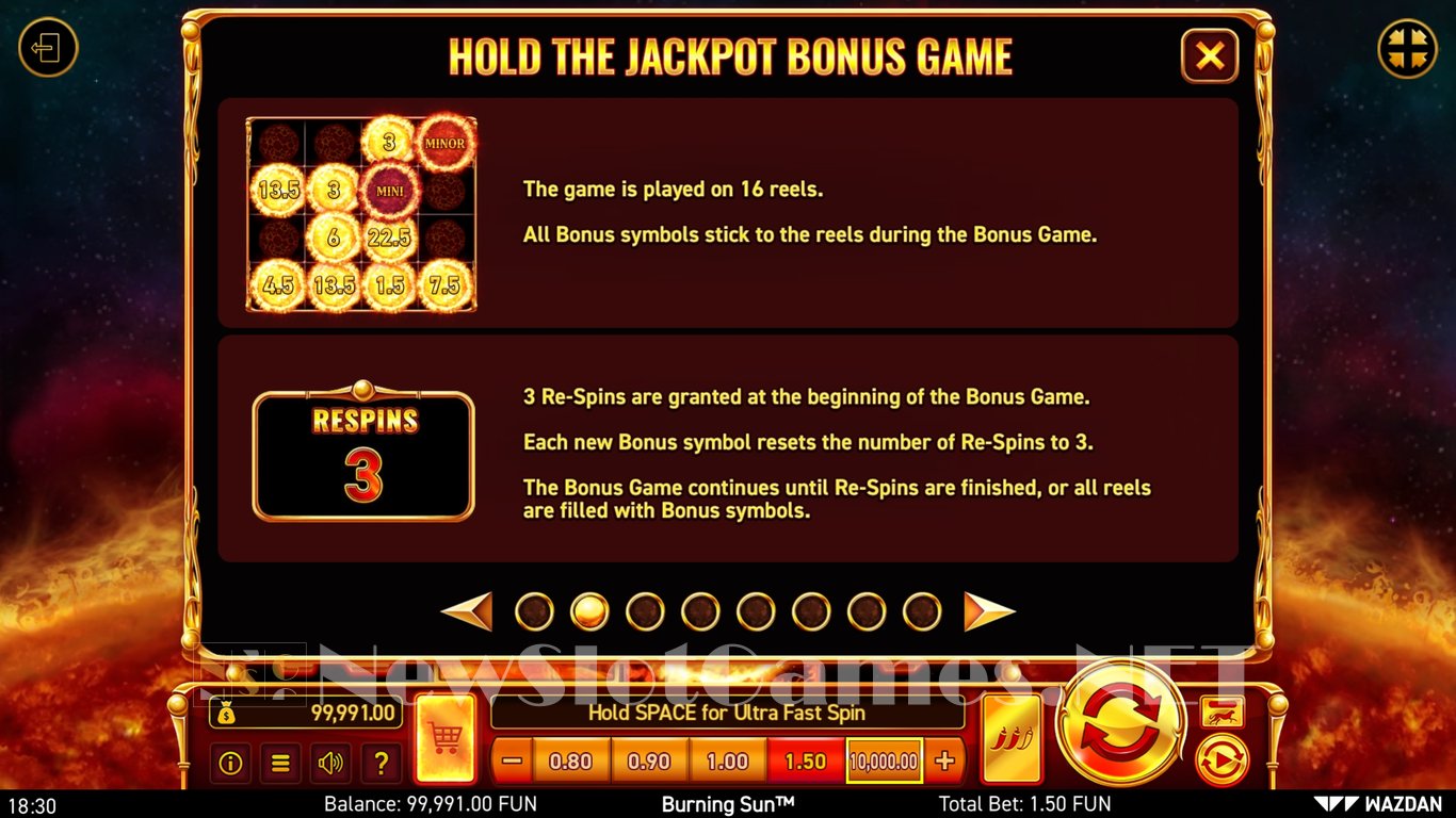 Burning Sun™ Slot Slot Image in Demo - pic. 4