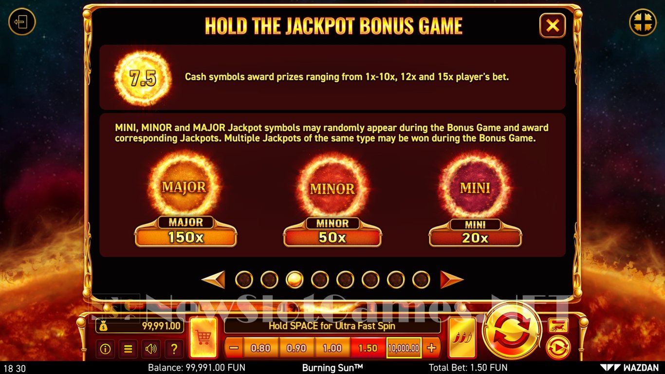 Burning Sun™ Slot Slot Image in Demo - pic. 5