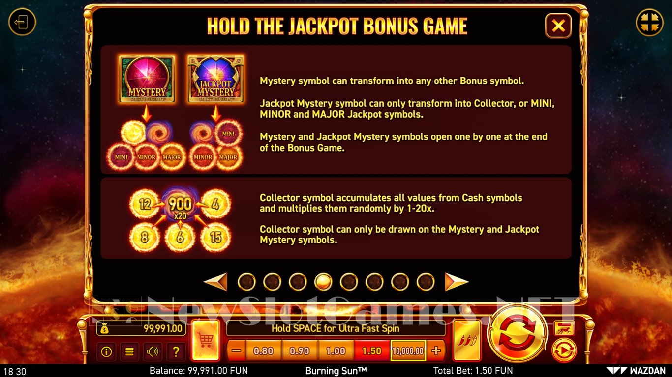 Burning Sun™ Slot Slot Image in Demo - pic. 6