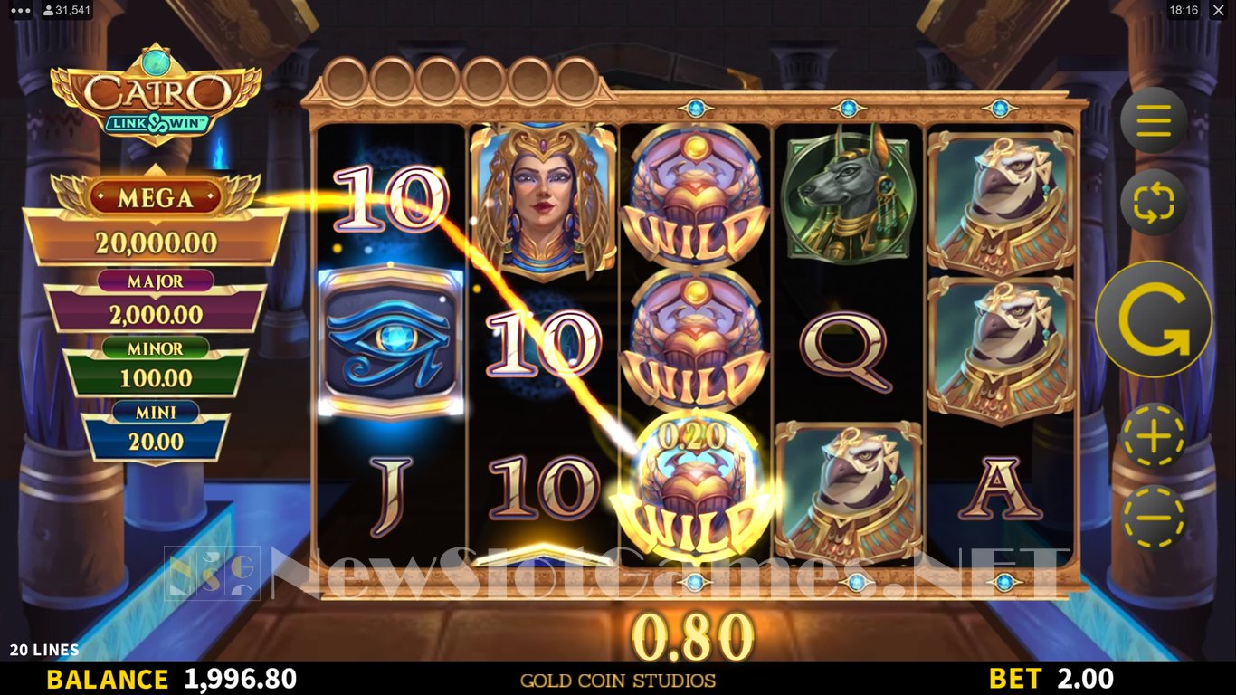 Cairo Link & Win Slot Slot Image in Demo - pic. 3