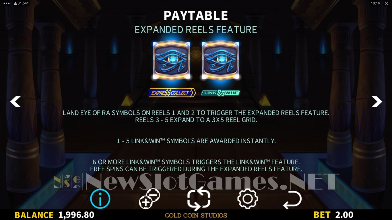Cairo Link & Win Slot Slot Image in Demo - pic. 5