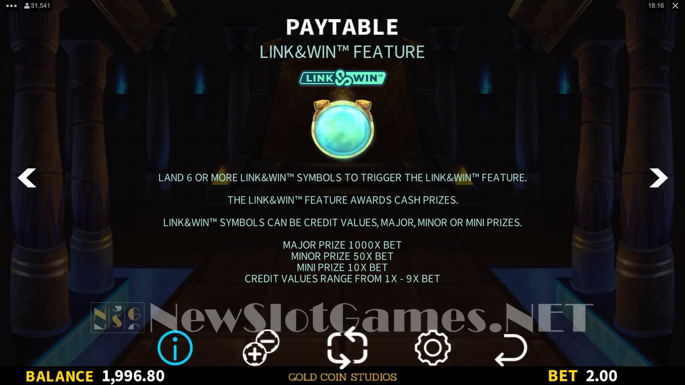 Cairo Link & Win Slot Slot Image in Demo - pic. 6