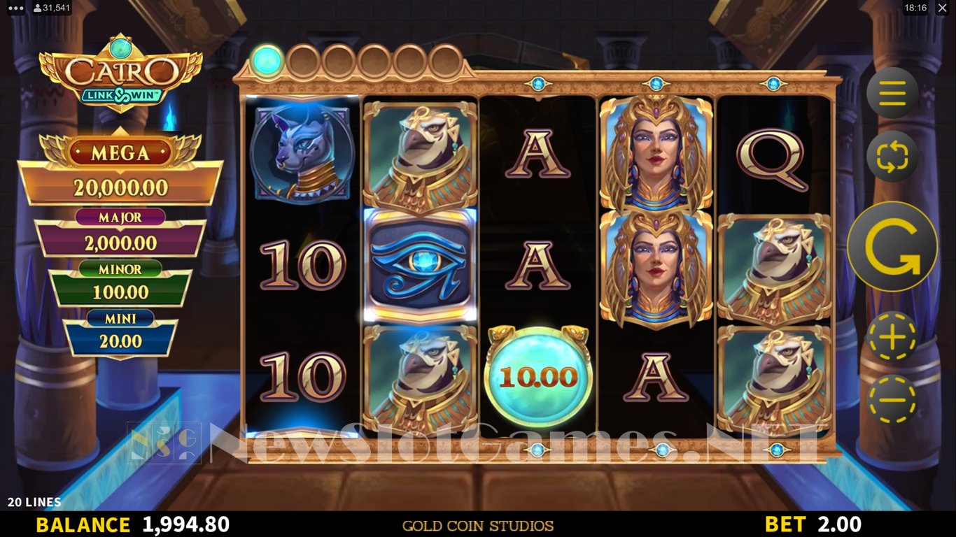 Cairo Link & Win Slot Slot Image in Demo - pic. 7