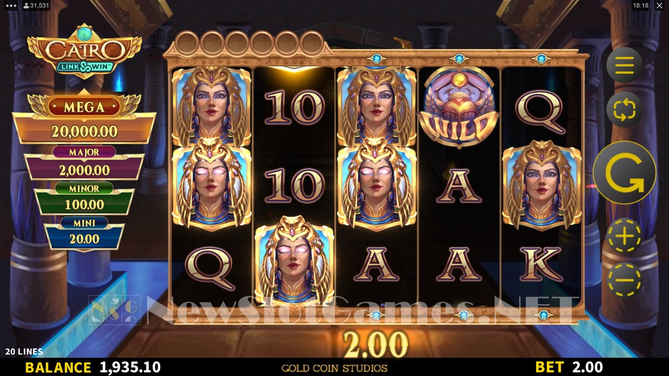 Cairo Link & Win Slot Slot Image in Demo - pic. 8