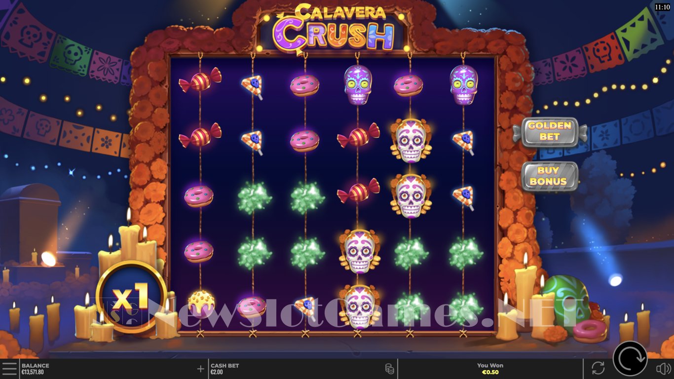 Calavera Crush Slot Demo Image