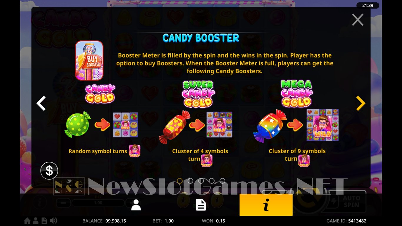 Candy Gold Slot Slot Image in Demo - pic. 4