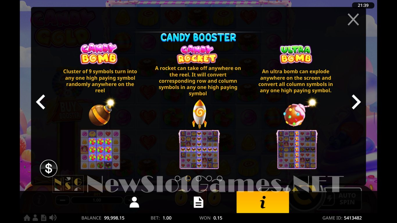 Candy Gold Slot Slot Image in Demo - pic. 5