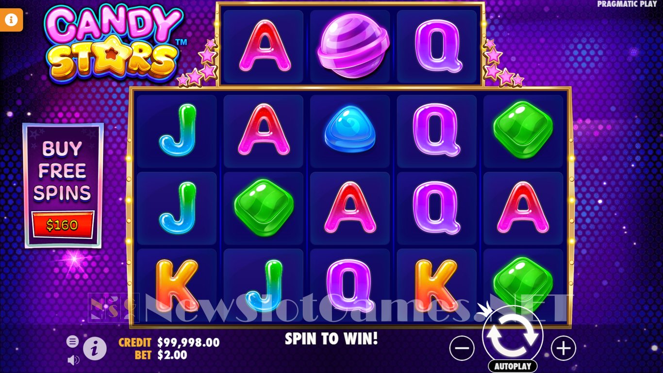 Candy Stars Slot Demo Image
