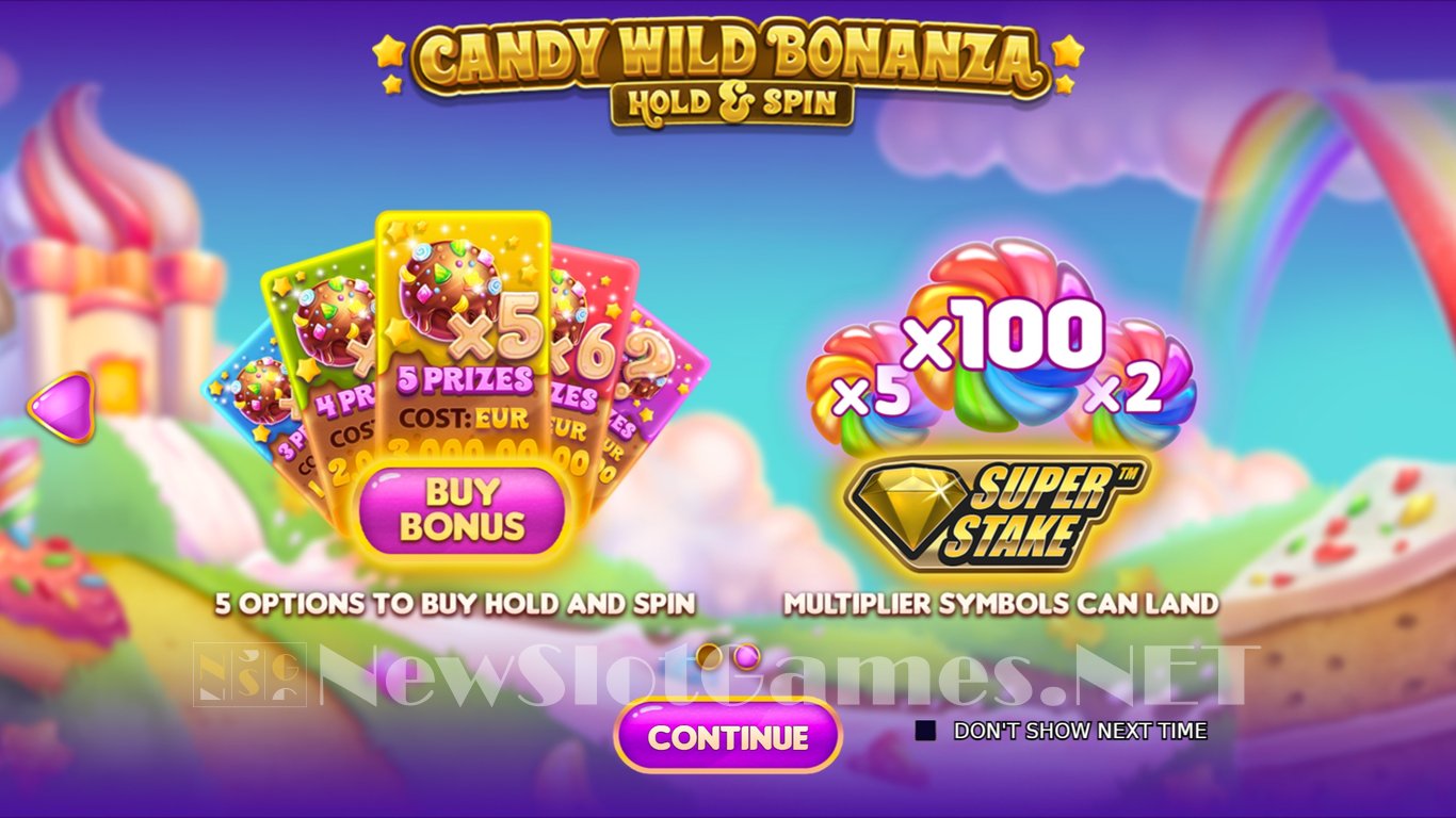 Candy Wild Bonanza Slot Demo Image