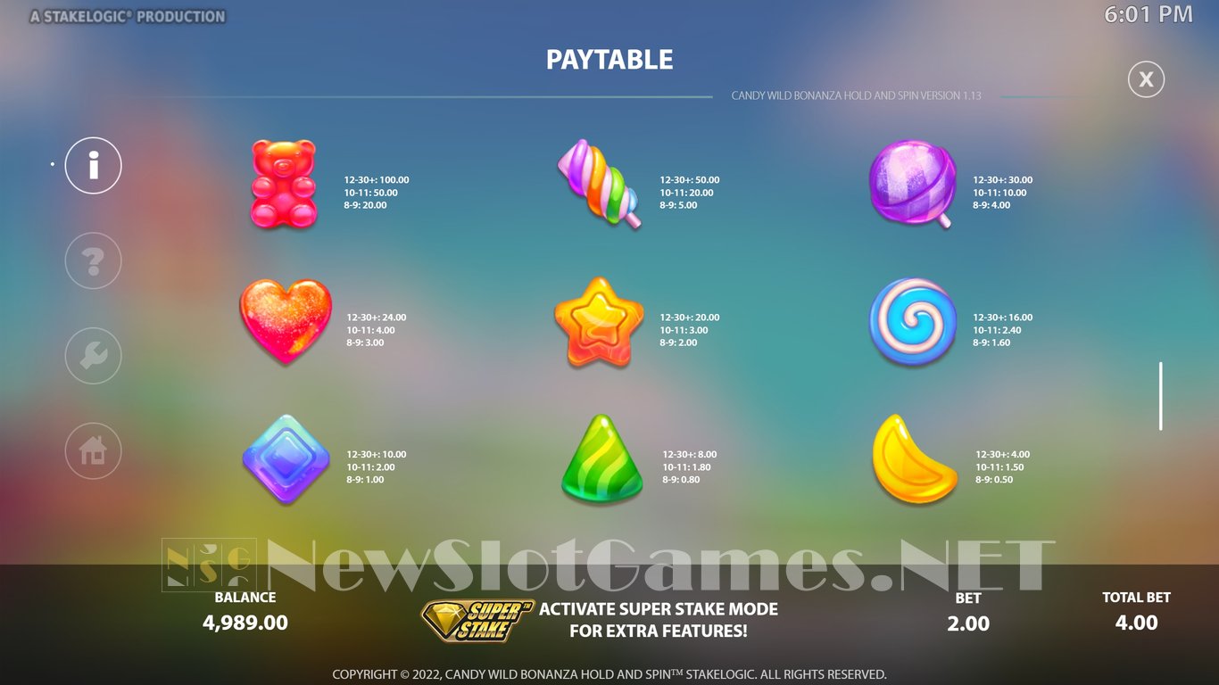 Candy Wild Bonanza Slot Slot Image in Demo - pic. 6