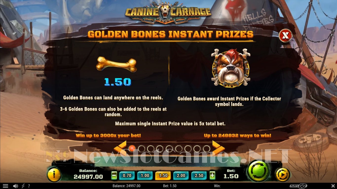 Canine Carnage Slot Slot Image in Demo - pic. 4