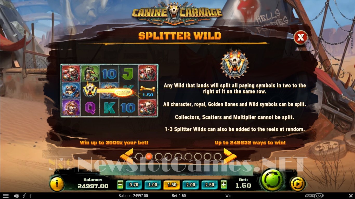 Canine Carnage Slot Slot Image in Demo - pic. 5