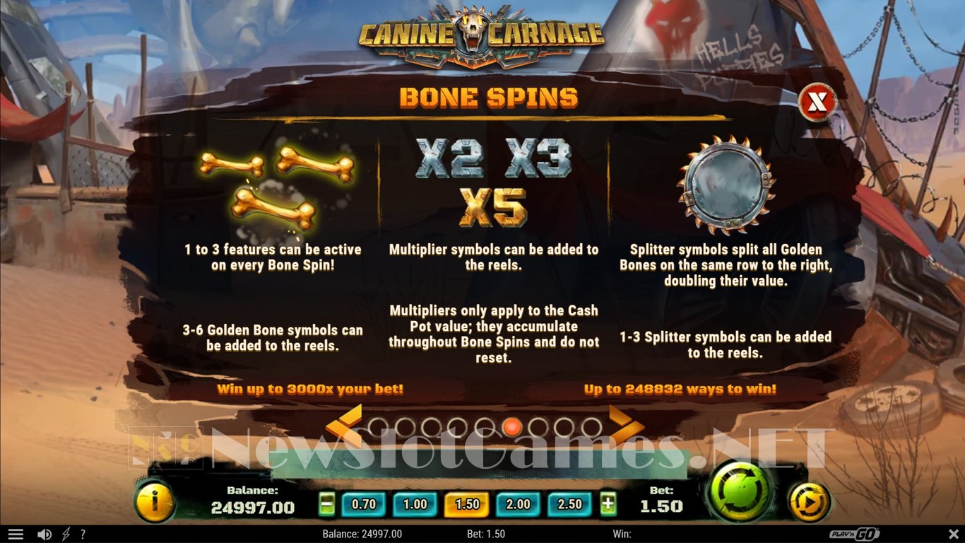 Canine Carnage Slot Slot Image in Demo - pic. 7