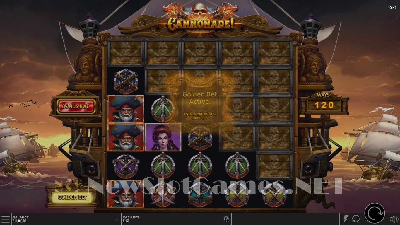 Cannonade Slot Slot Image in Demo - pic. 11