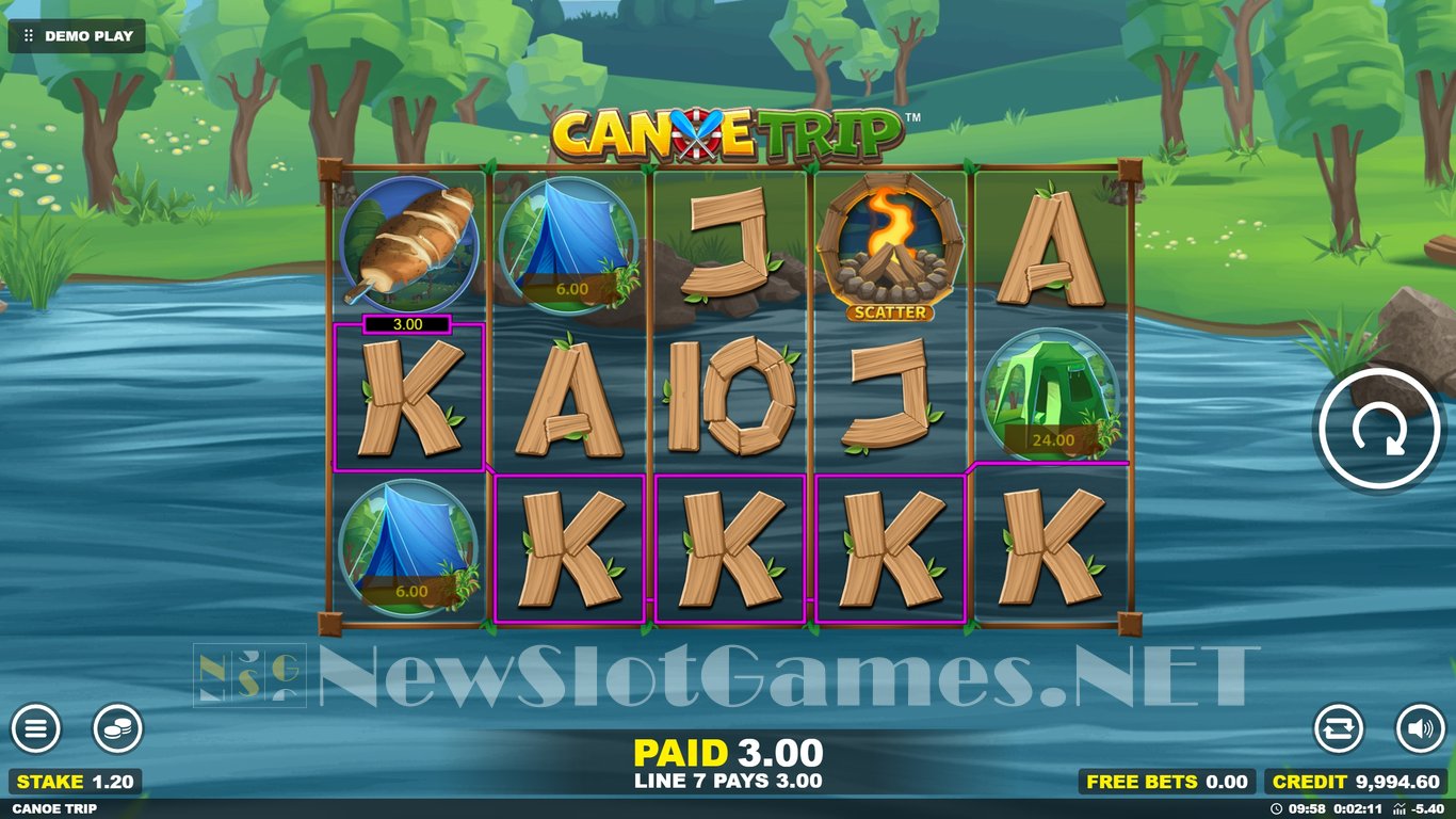 Canoe Trip Slot Slot Image in Demo - pic. 8