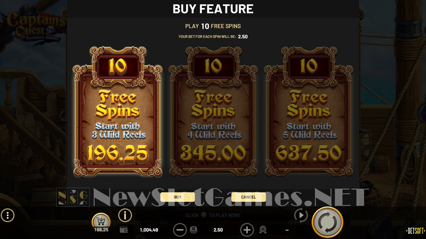 Captains Quest Treasure Island Slot Slot Image in Demo - pic. 10