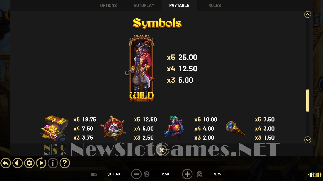Captains Quest Treasure Island Slot Slot Image in Demo - pic. 6